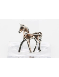 Broche contemporaine en argent 800 - - 5