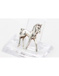 Broche contemporaine en argent 800 - - 2