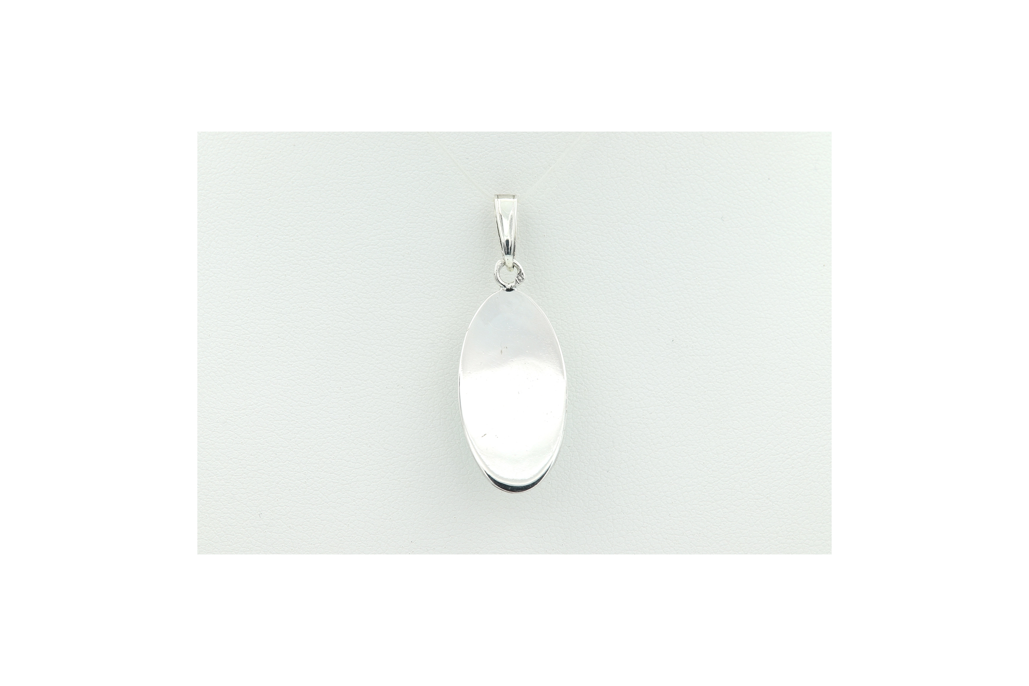 Pendentif Années 70 en argent serti d'amazonite - 4