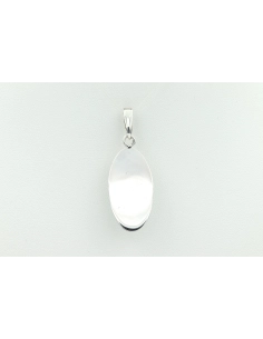 Pendentif Années 70 en argent serti d'amazonite - 4