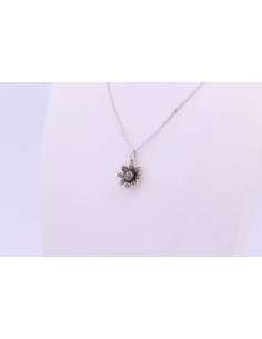 Pendentif Napoléon III en argent serti de diamants - 2