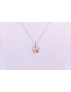 Pendentif Napoléon III en argent serti de diamants - 6