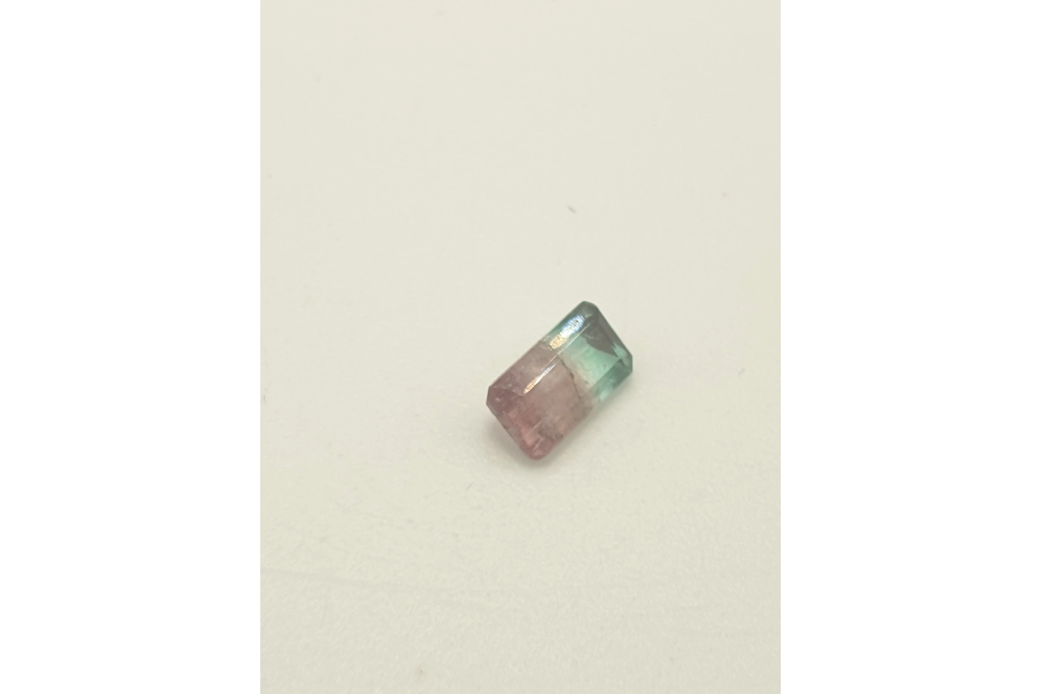 Tourmaline variété elbaite "watermelon" 1.25ct - 8