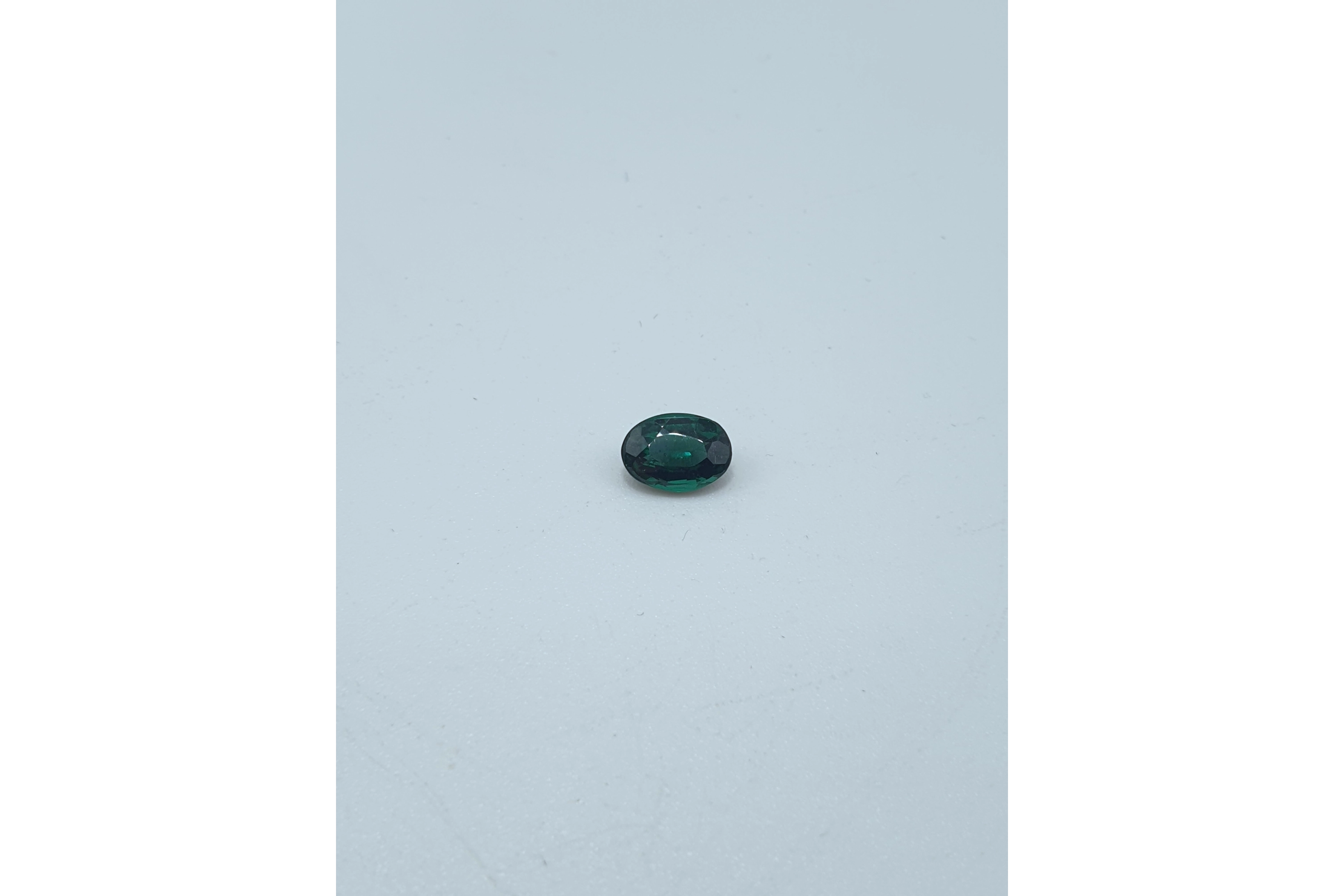 Doublet grenat verre imitation 1.03ct - 1