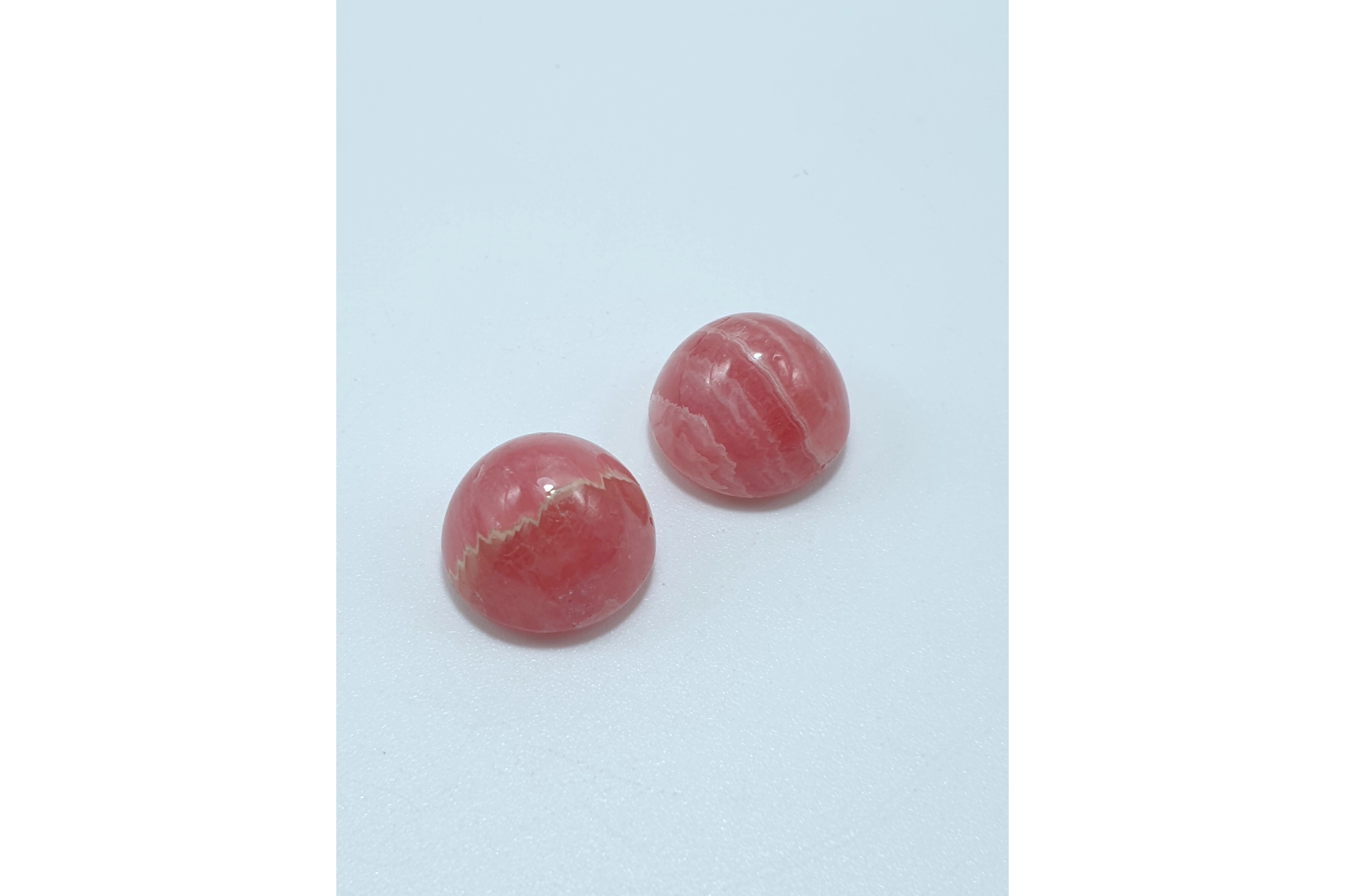 Lot 2 cabochons rhodochrosite 36.60 ct - 8