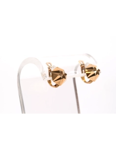 Boucles d'oreilles Art Déco en or jaune 18 carats - 7