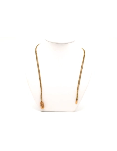 Collier Napoléon III en or jaune 18 carats et diamants "taille" rose - 6