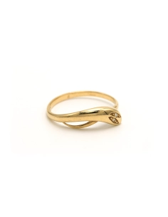 Bague contemporaine en or jaune 9 carats sertie de diamants - - 6