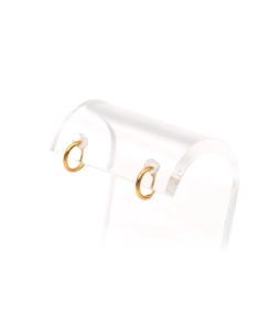 Boucles d'oreilles Contemporaines en or jaune 18 carats - 4