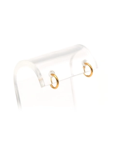 Boucles d'oreilles Contemporaines en or jaune 18 carats - 6
