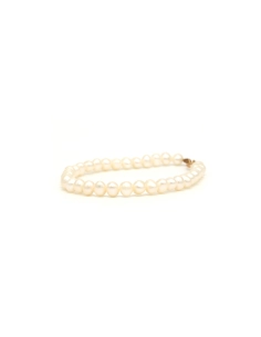 Bracelet contemporain en or jaune 18 carats et perles - 3