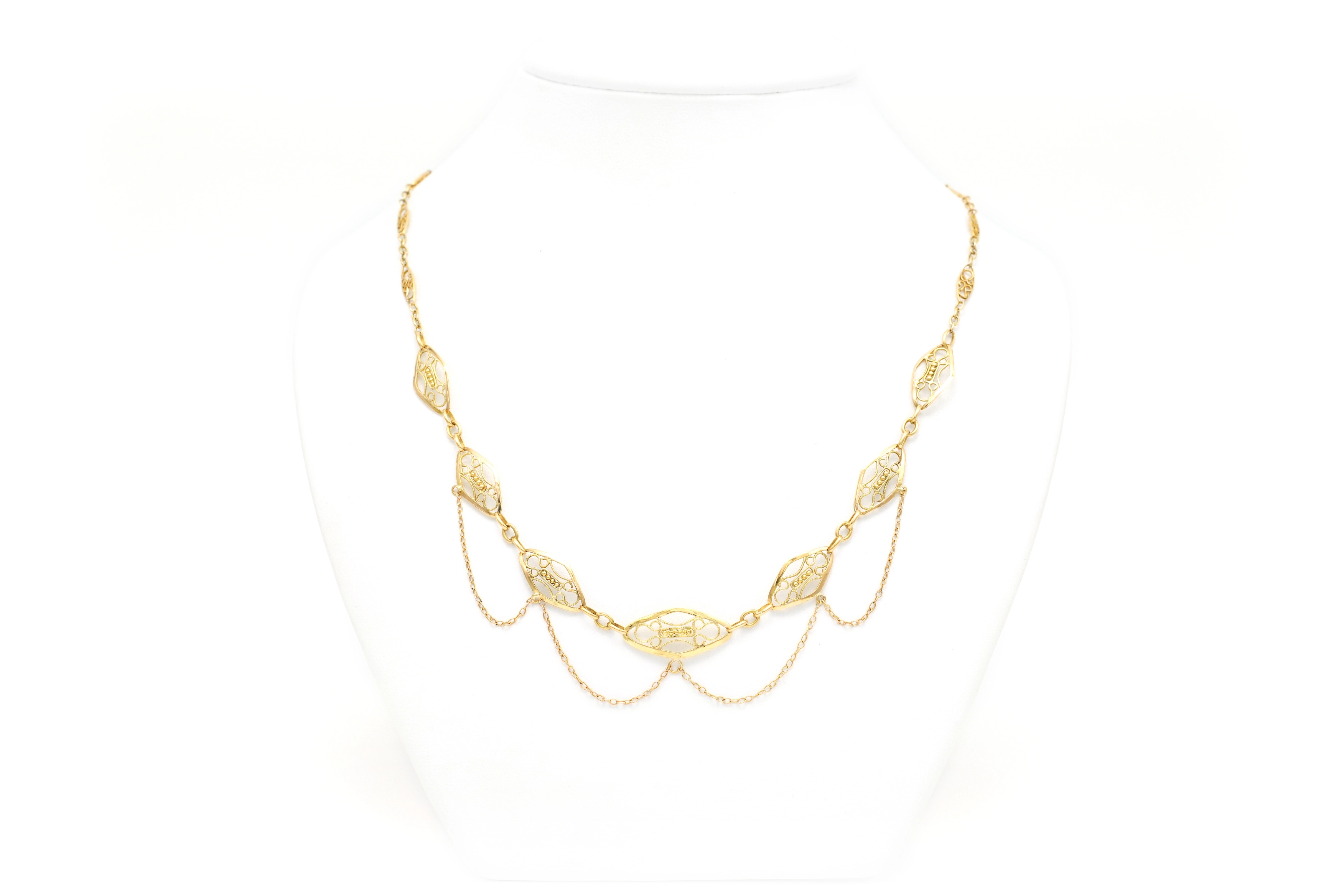 Collier Napoléon III en or jaune 18 carats - 1