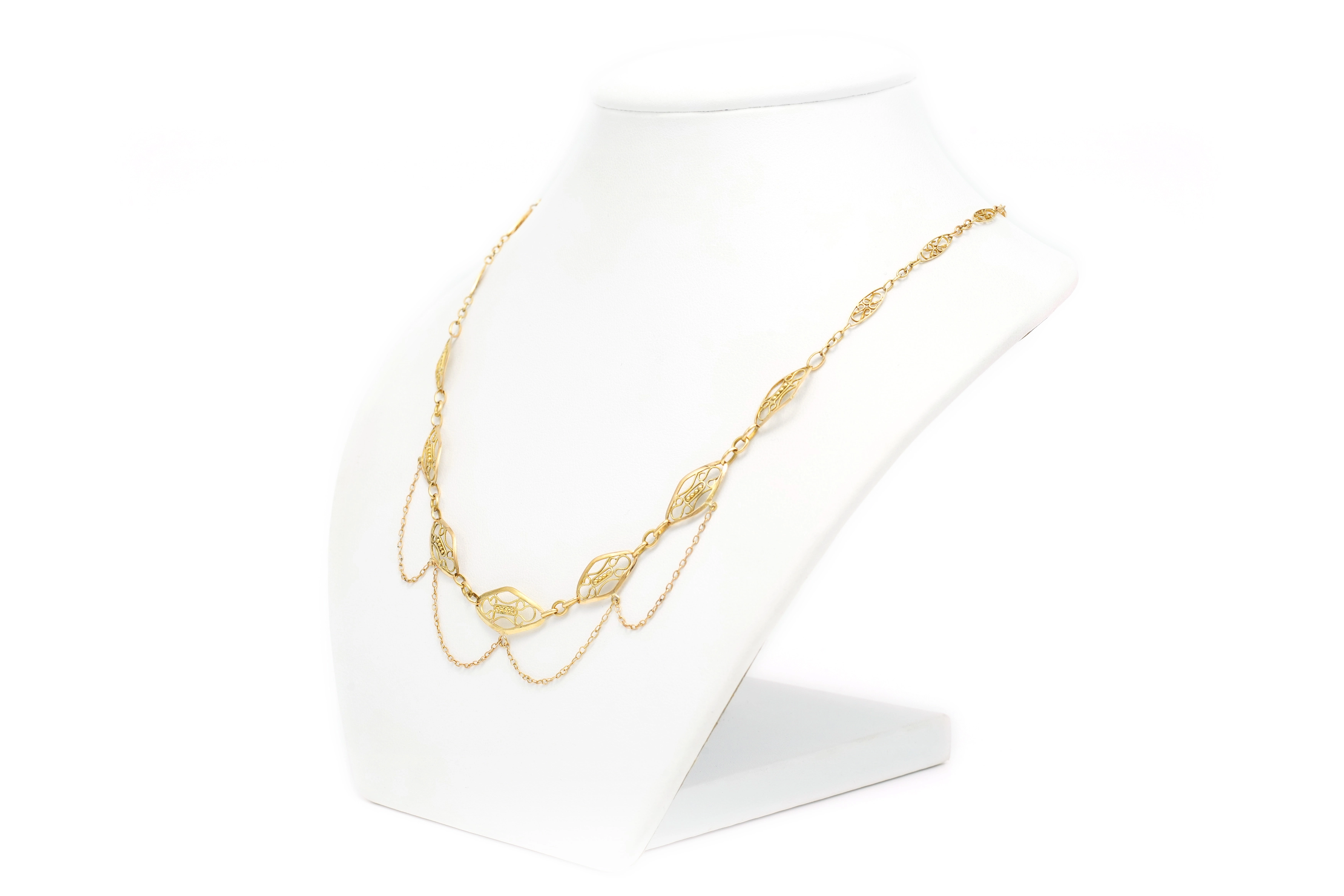 Collier Napoléon III en or jaune 18 carats - 2