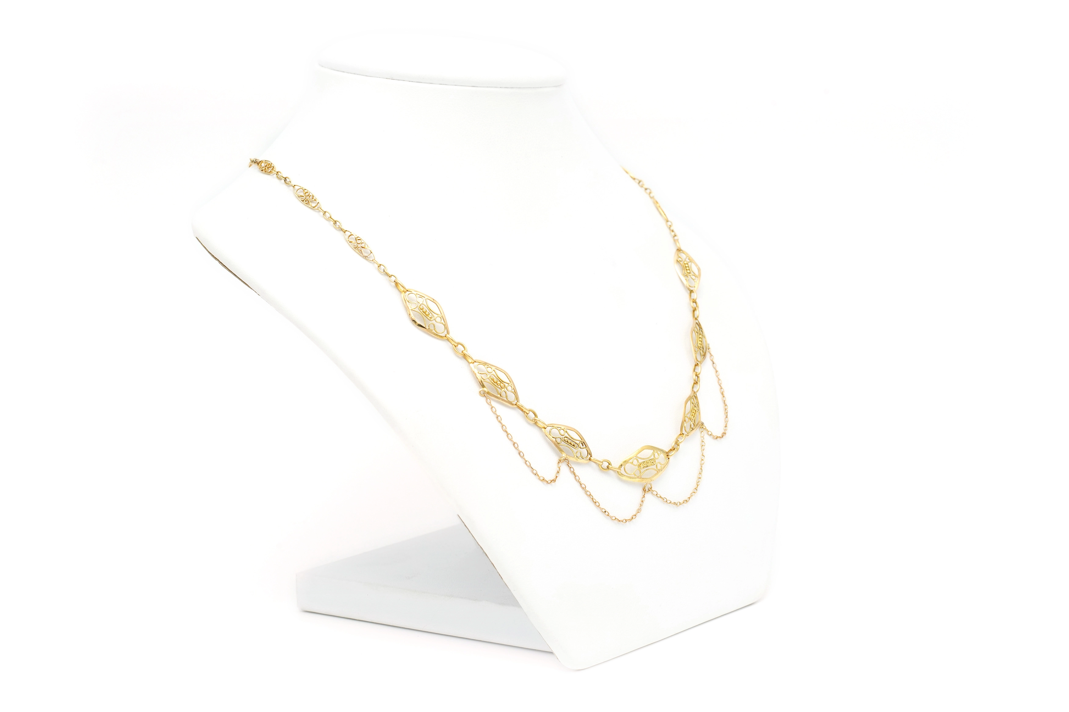 Collier Napoléon III en or jaune 18 carats - 3