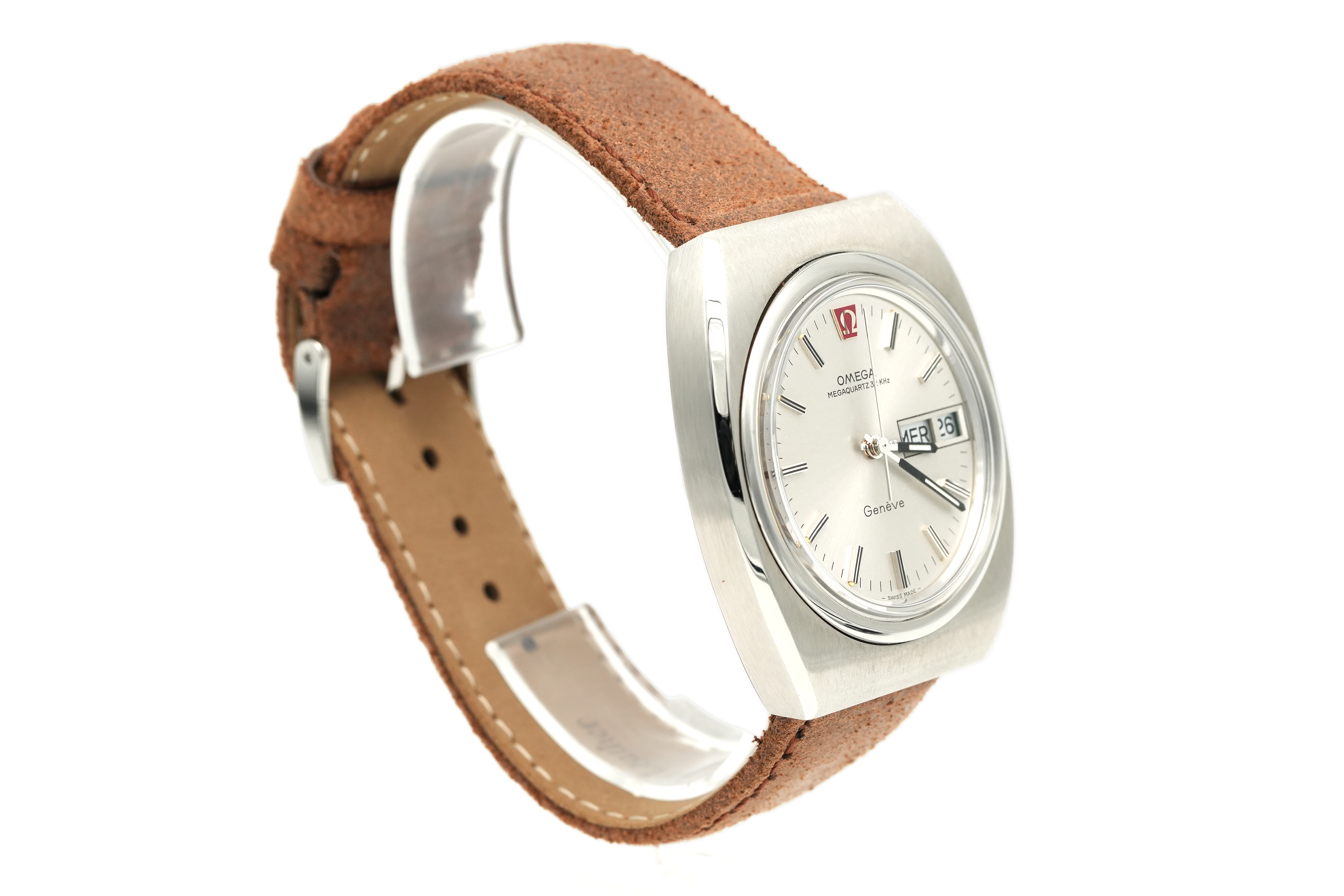 Montre Omega Genève megaquartz 32 Khz 196.0030 - CAL OM-1310 - Full serviced Omega - 4