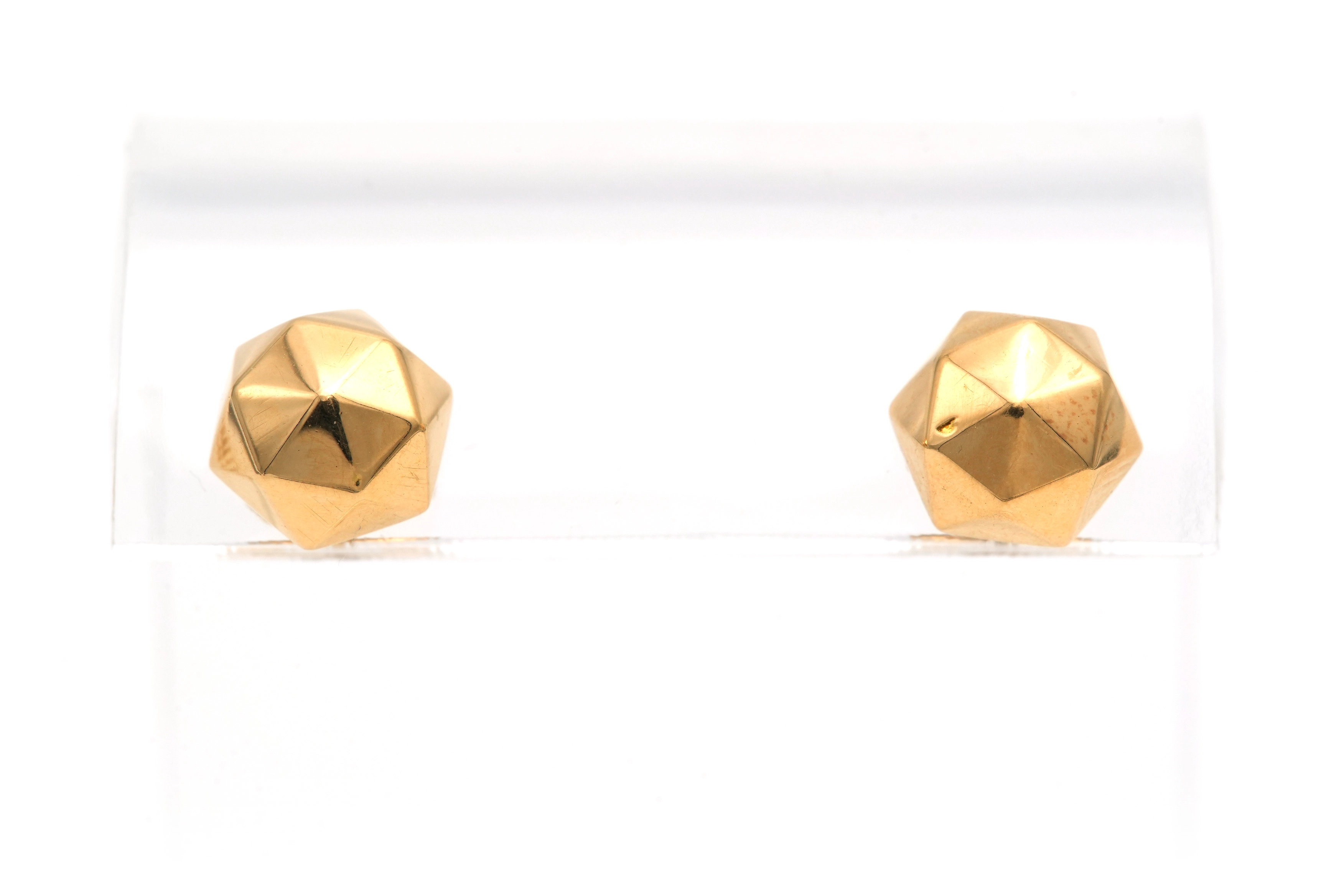 Boucles d'oreilles Art Déco en or jaune 18 carats - 3