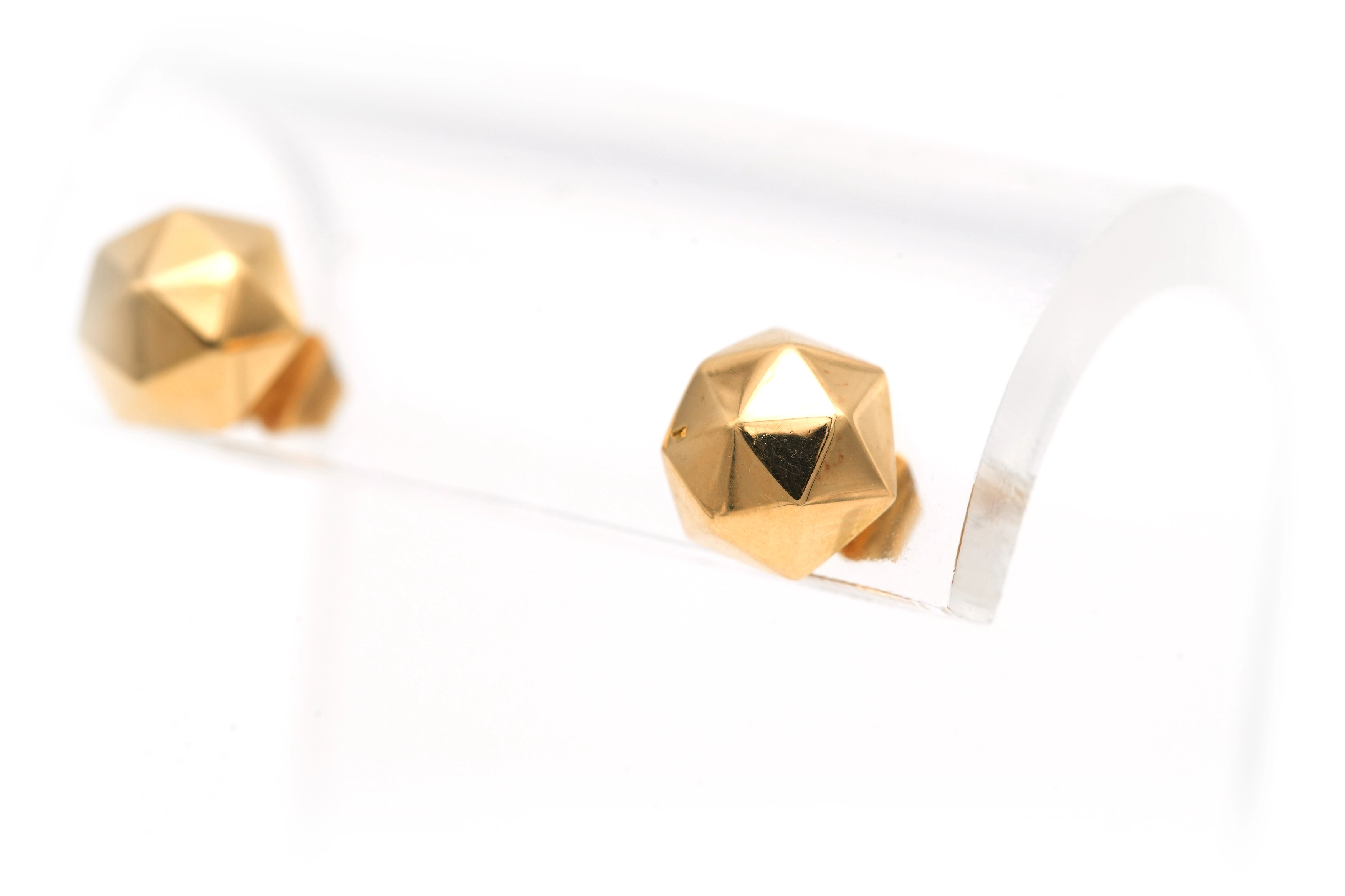 Boucles d'oreilles Art Déco en or jaune 18 carats - 4