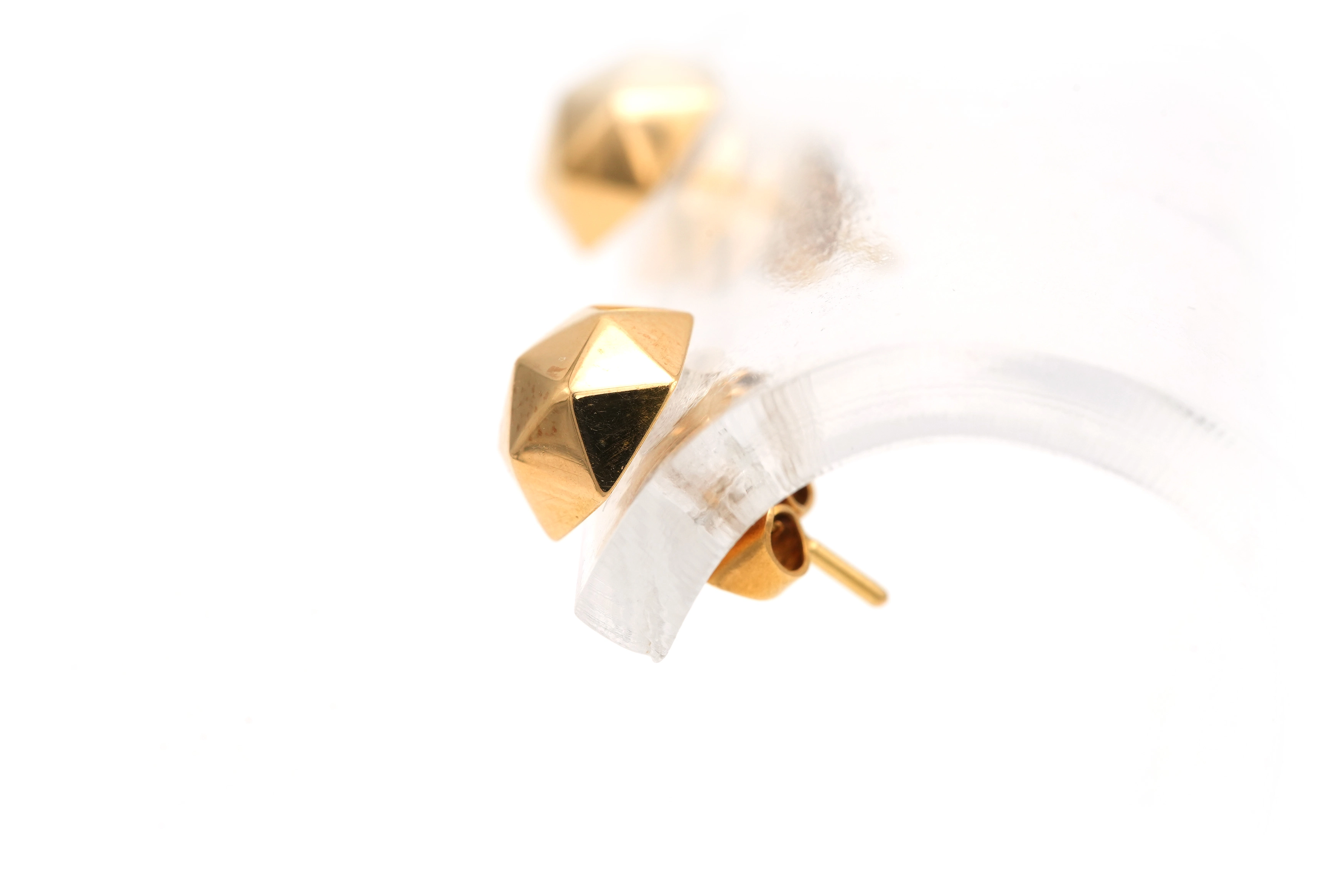 Boucles d'oreilles Art Déco en or jaune 18 carats - 5