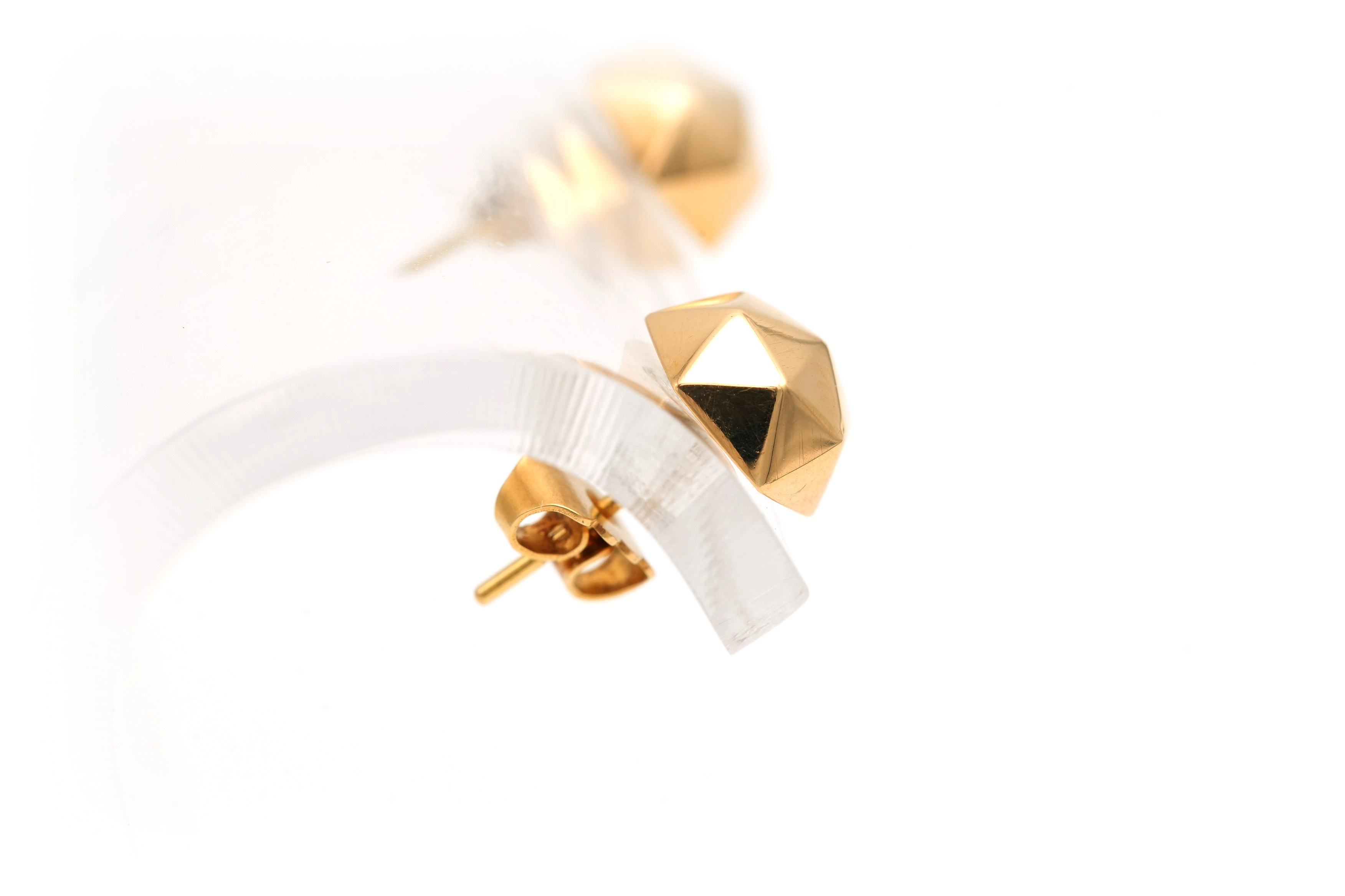 Boucles d'oreilles Art Déco en or jaune 18 carats - 6