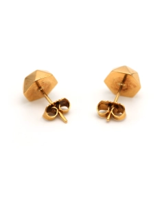 Boucles d'oreilles Art Déco en or jaune 18 carats - 2