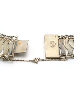 Collier contemporain en argent 925 - - 5