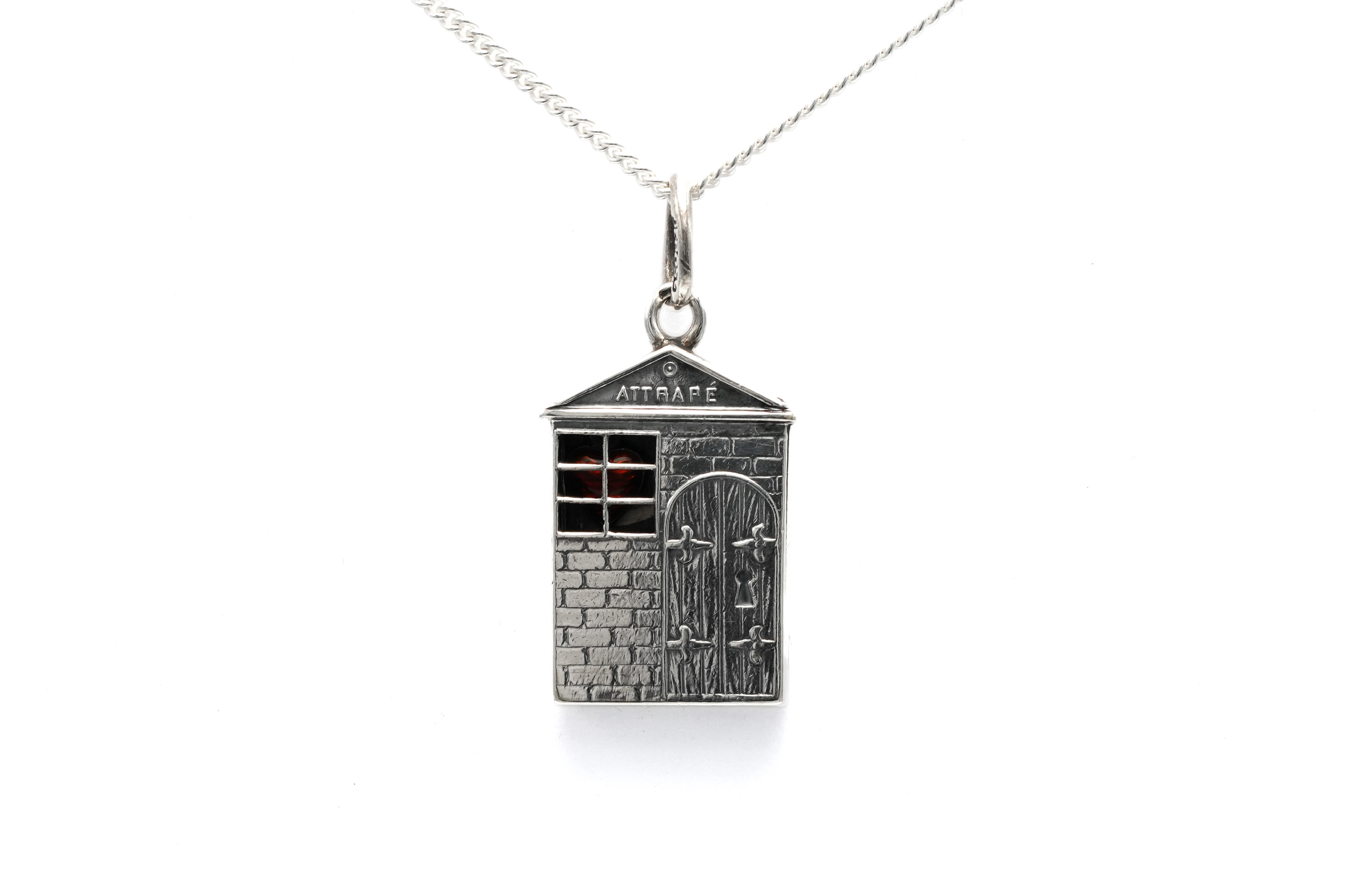 Pendentif Art Déco en argent - - 1