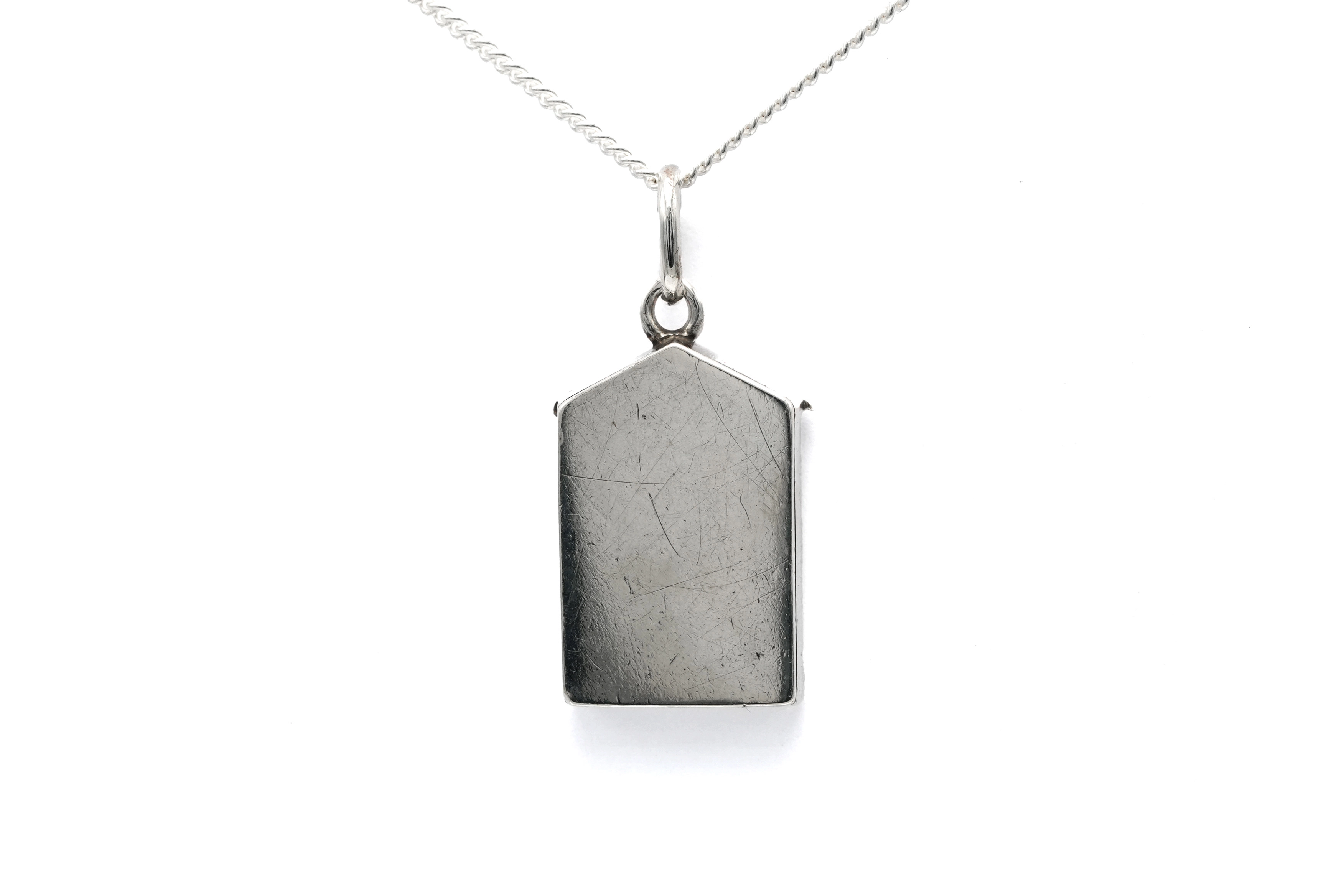 Pendentif Art Déco en argent - - 4