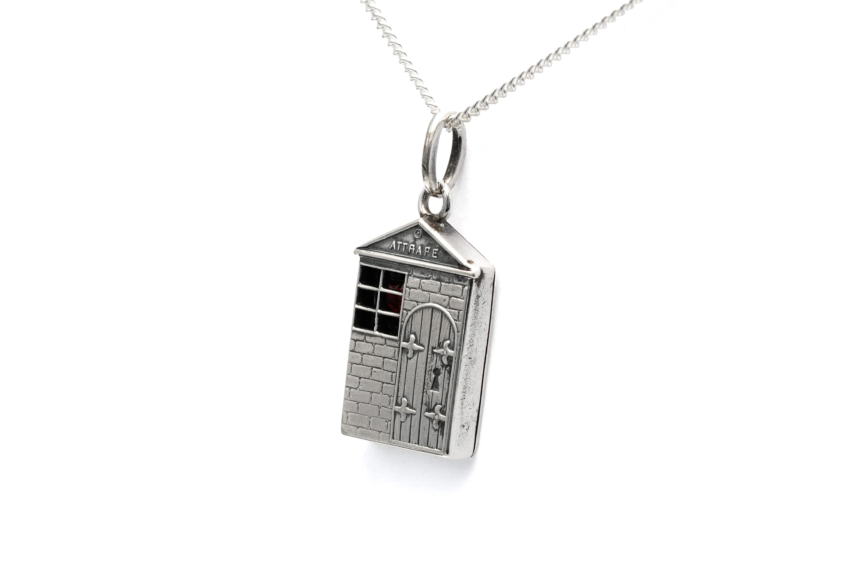 Pendentif Art Déco en argent - - 2