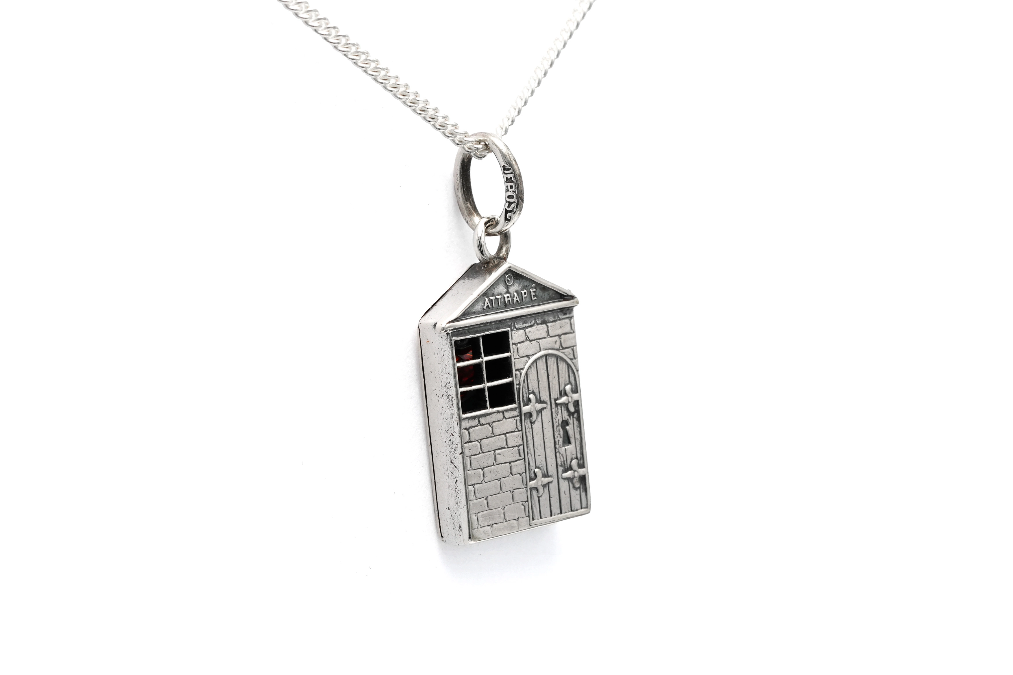 Pendentif Art Déco en argent - - 3