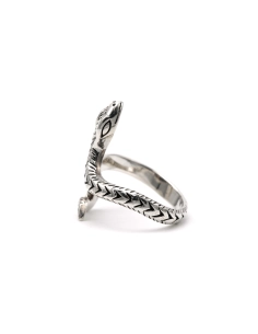 Bague "serpent" contemporaine en argent 925 - - 3