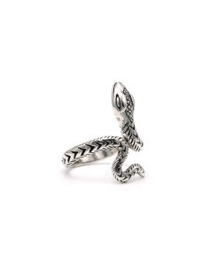Bague "serpent" contemporaine en argent 925 - - 6