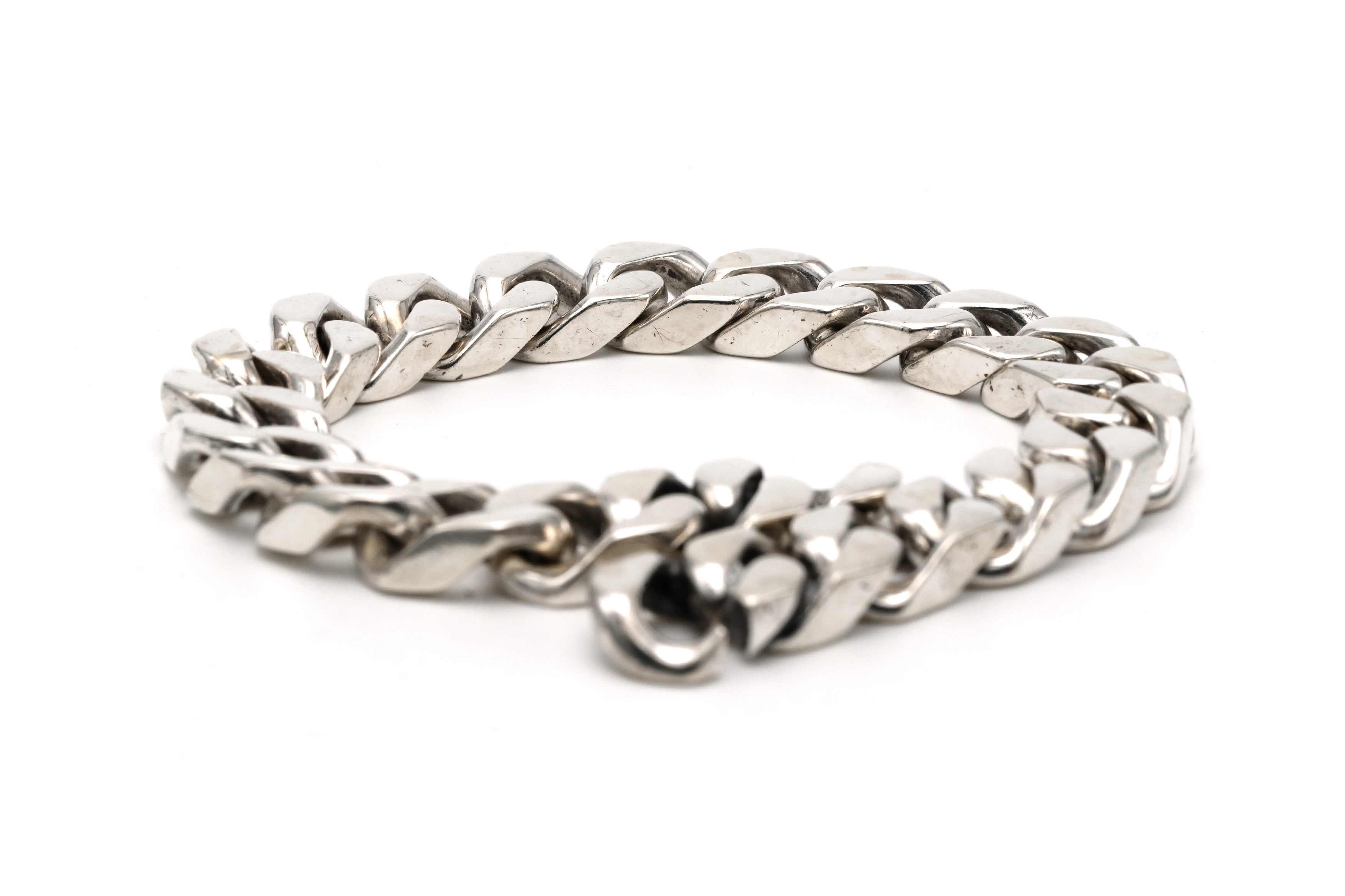 Bracelet contemporain en argent 800
