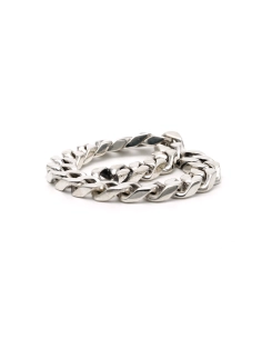Bracelet contemporain en argent 800