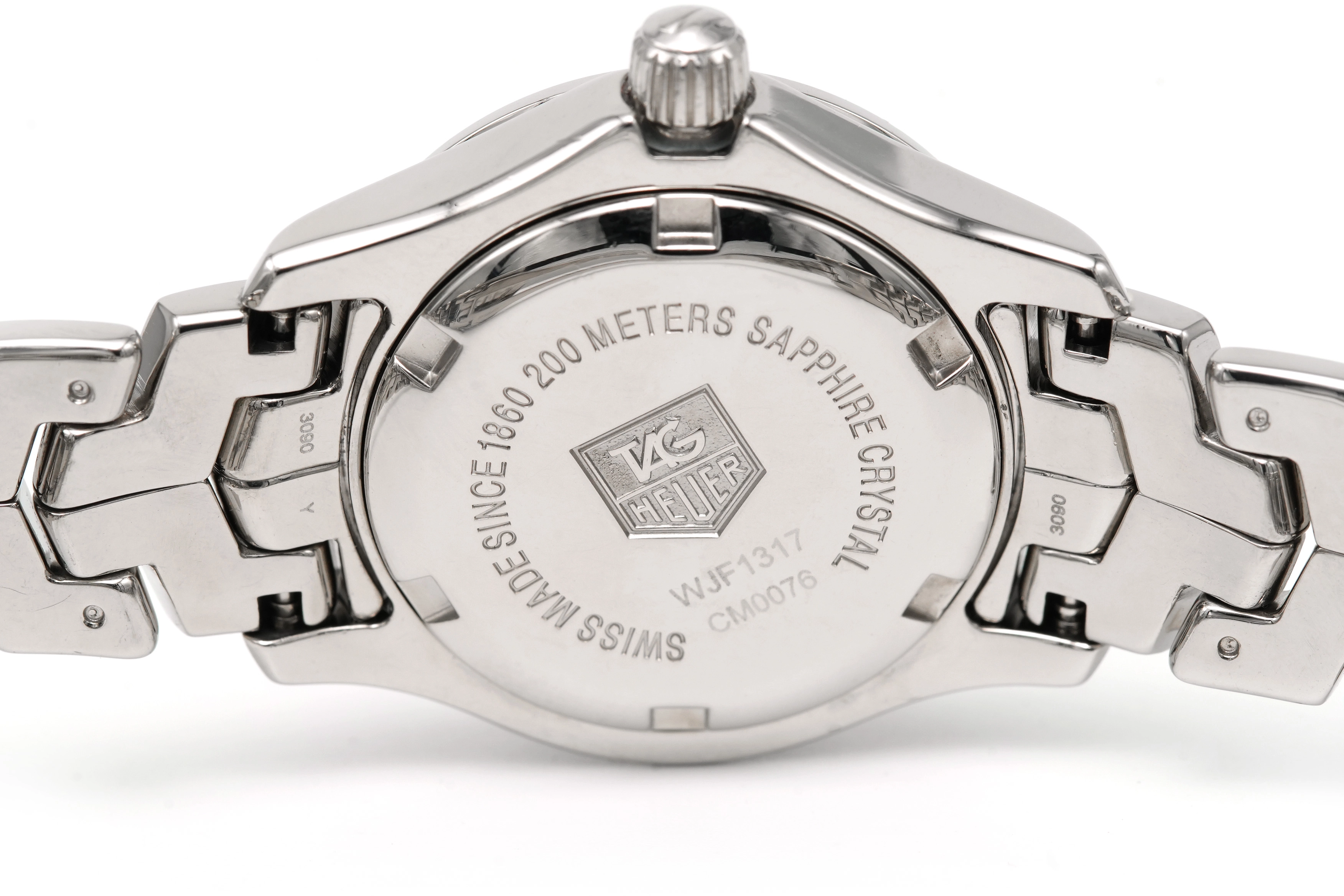 Montre Tag Heuer Link - Nacre et diamants - WJF 1317 - 10