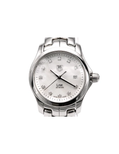 Montre Tag Heuer Link - Nacre et diamants - WJF 1317 - 1