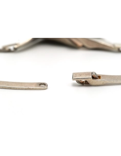 Collier contemporain en argent 925 "lapponia"