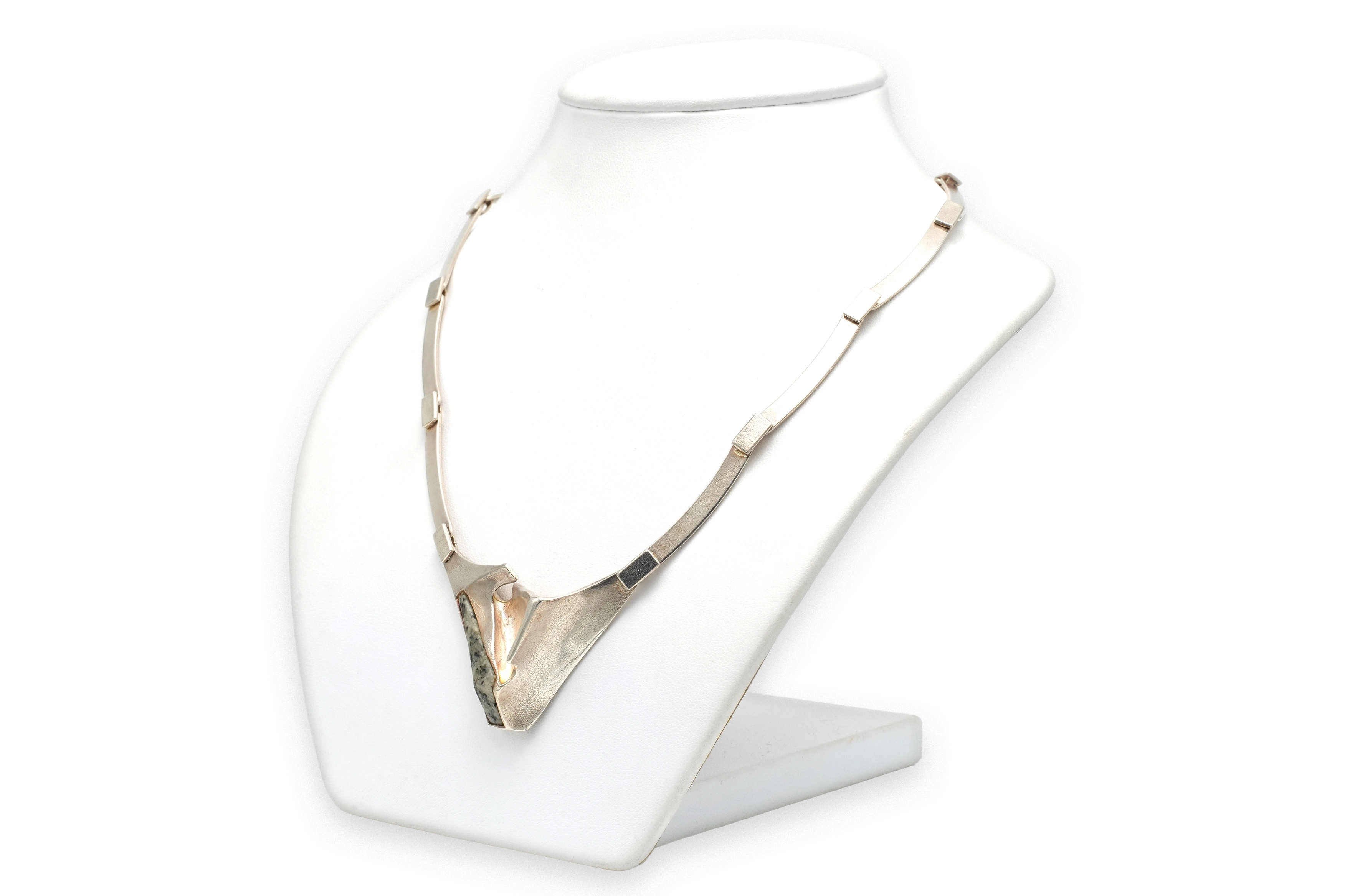 Collier contemporain en argent 925 "lapponia"