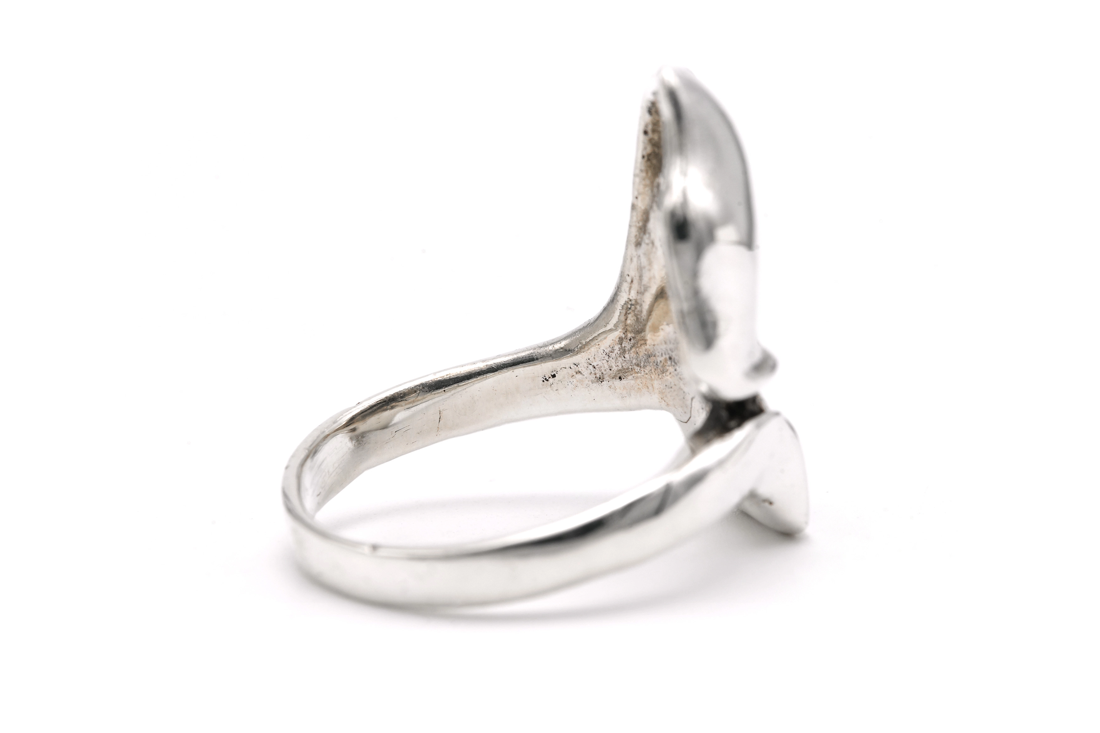 Bague contemporaine en argent 925