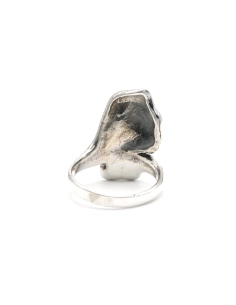 Bague contemporaine en argent 925