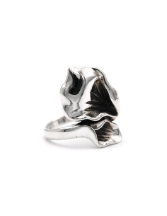 Bague contemporaine en argent 925