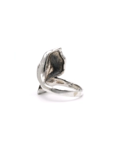 Bague contemporaine en argent 925