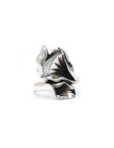 Bague contemporaine en argent 925