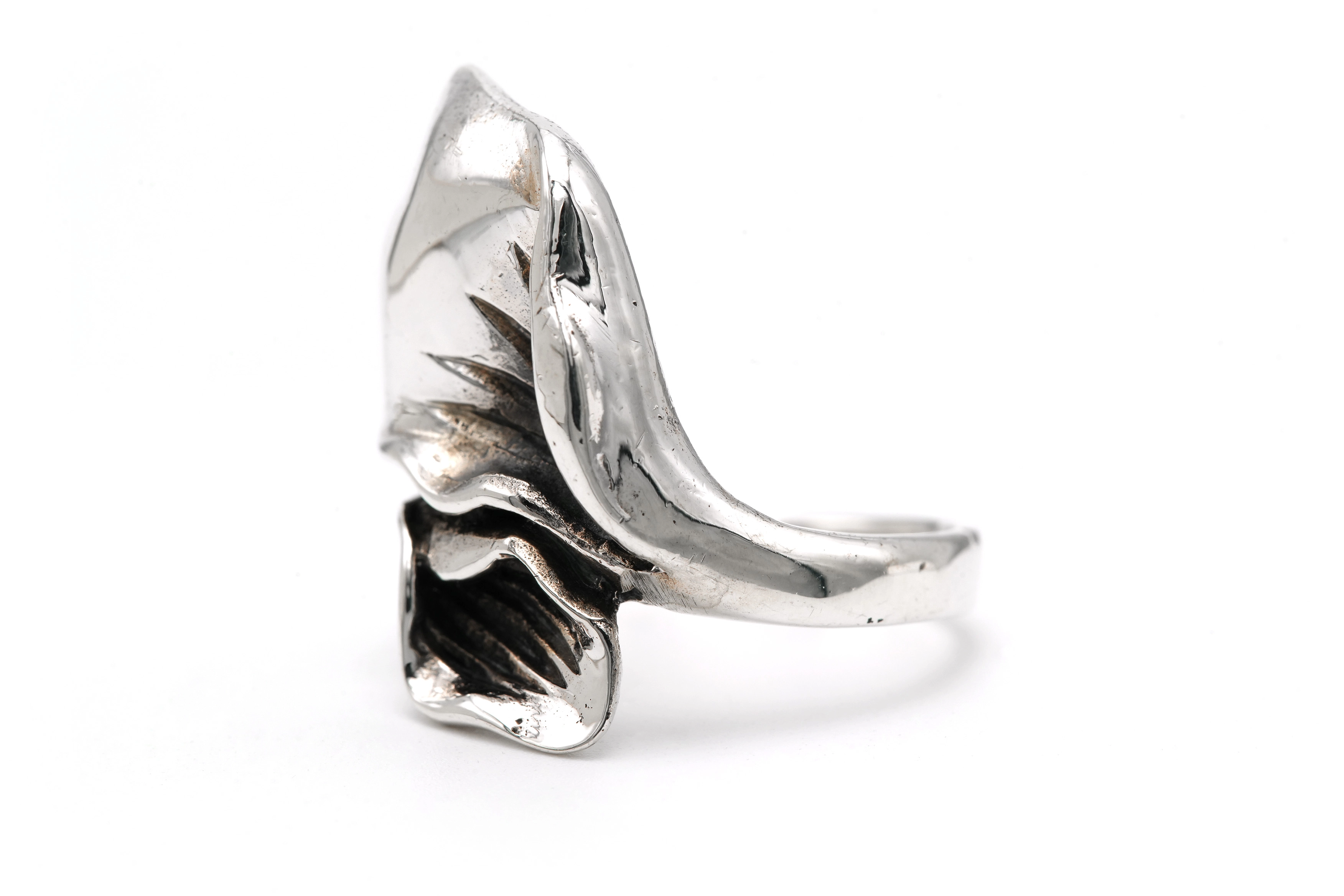 Bague contemporaine en argent 925