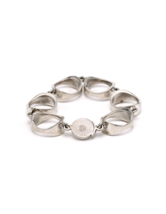 Bracelet Années 70 en argent 925 signé "Niels Erik From - Denmark"