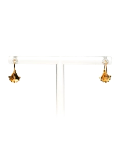 Boucles d'oreilles Art Déco en or jaune 18 carats - 5