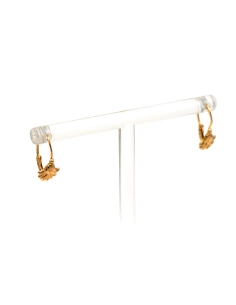 Boucles d'oreilles Art Déco en or jaune 18 carats - - 7