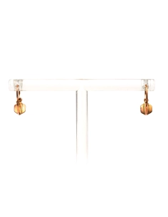 Boucles d'oreilles Art Déco en or jaune 18 carats - 5