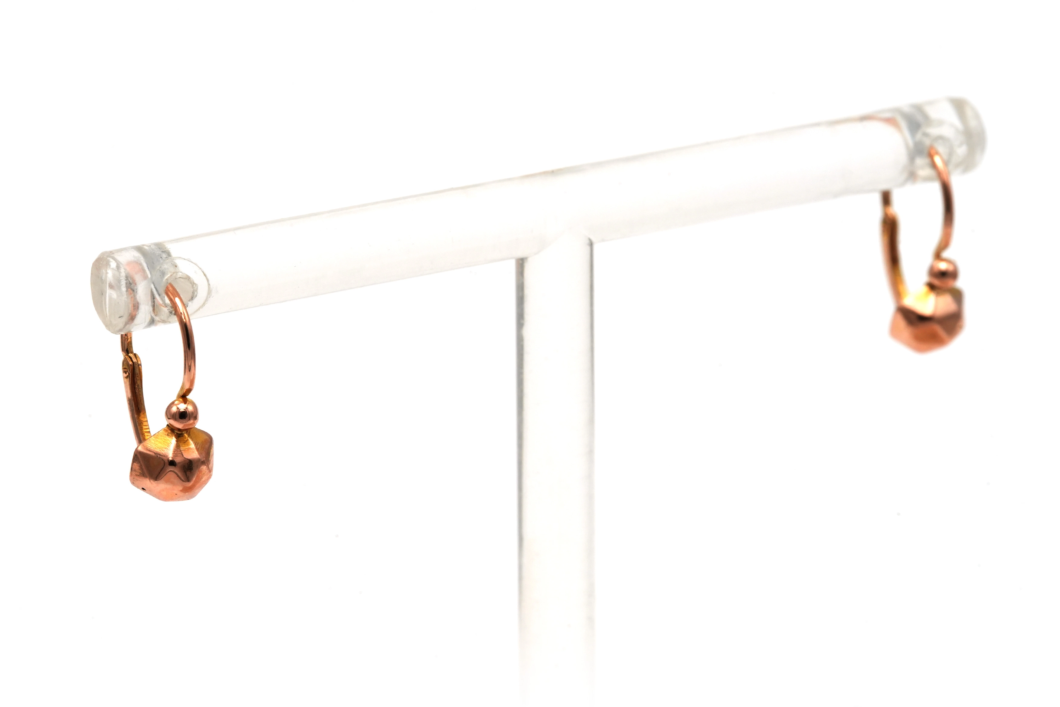 Boucles d'oreilles Art Déco en or jaune 18 carats - 7