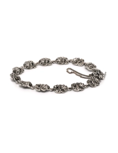 Bracelet Années 50 en argent 925 serti de marcassites - - 4