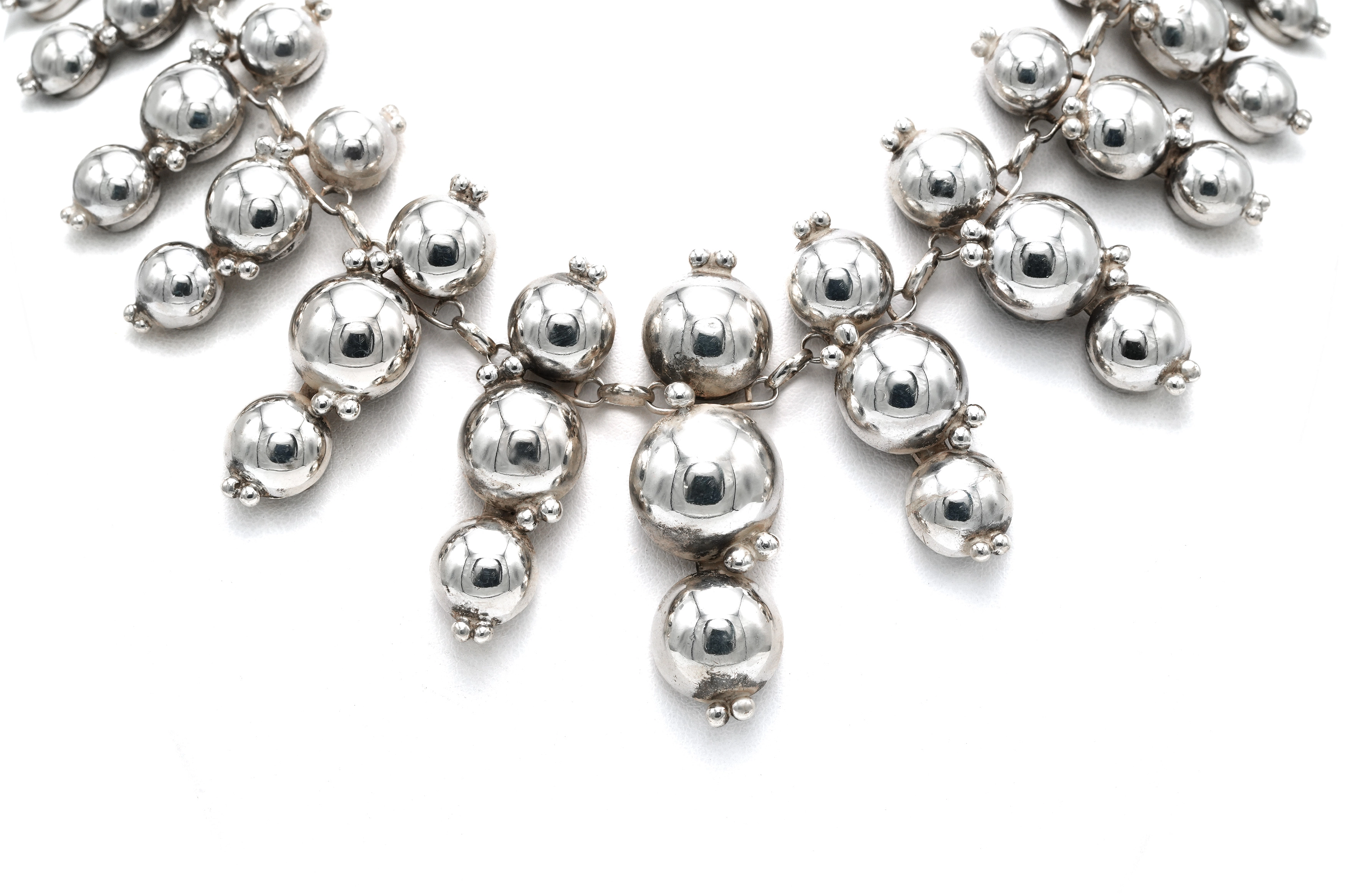 Collier Art Déco en argent 925 - 1